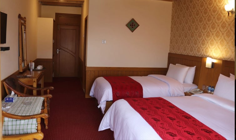 Inter-connecting Rakaposhi Family Room Twin Terrace